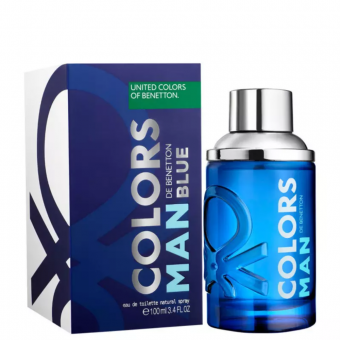 Benetton Perfume Masculino Benetton Colors Man Blue Eau de Toilette 100ml