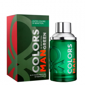 Benetton  Perfume Masculino Benetton Colors Man Green Eau de Toilette 100ml