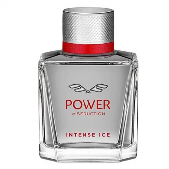 Antonio Banderas Perfume Masculino Power of Seduction Intense Ice EDT 100ml