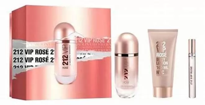 EST. CH 212 VIP ROSÉ EDP 80 ML+BL100 ML+10 ML - Código 17304-1